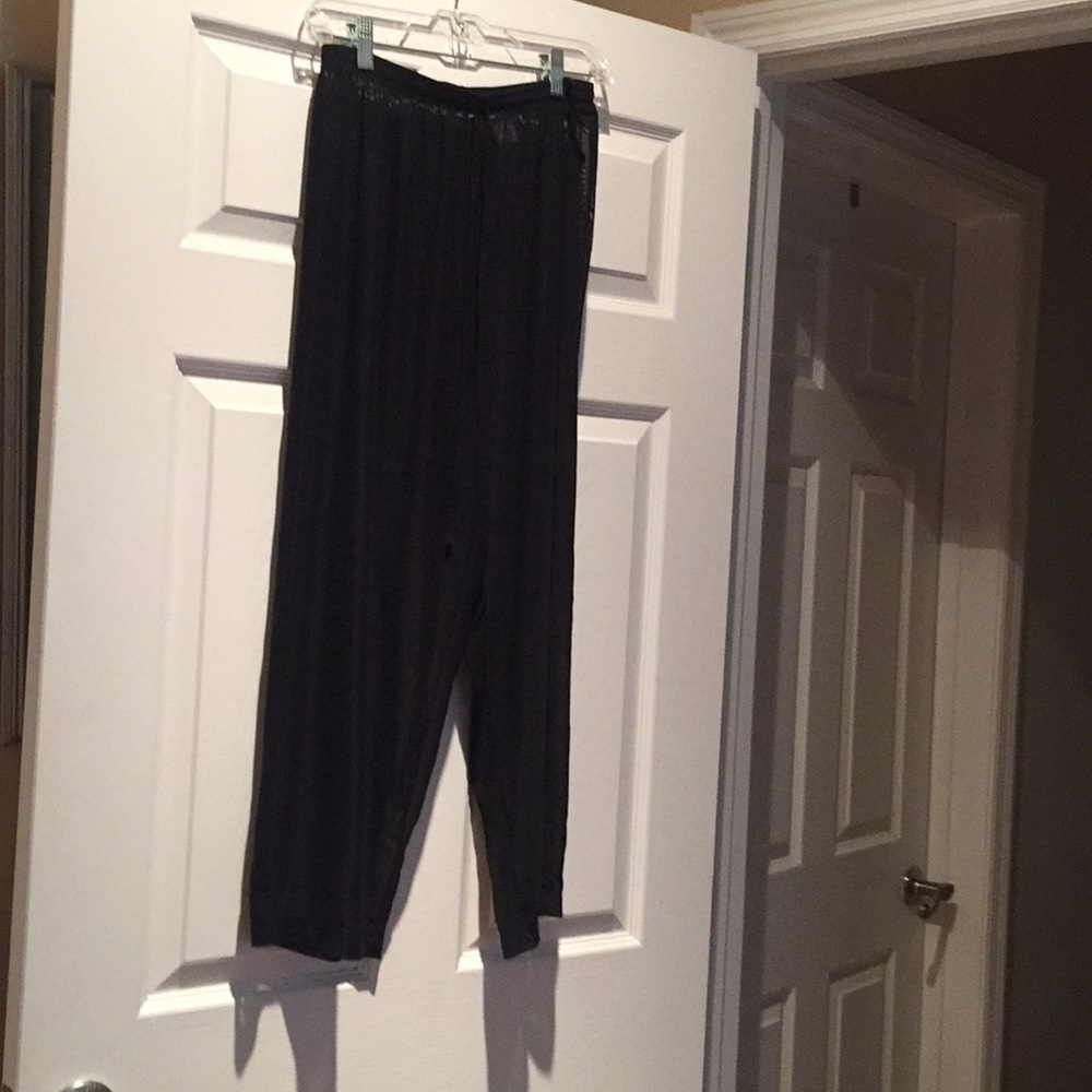 Sheer cover up pants